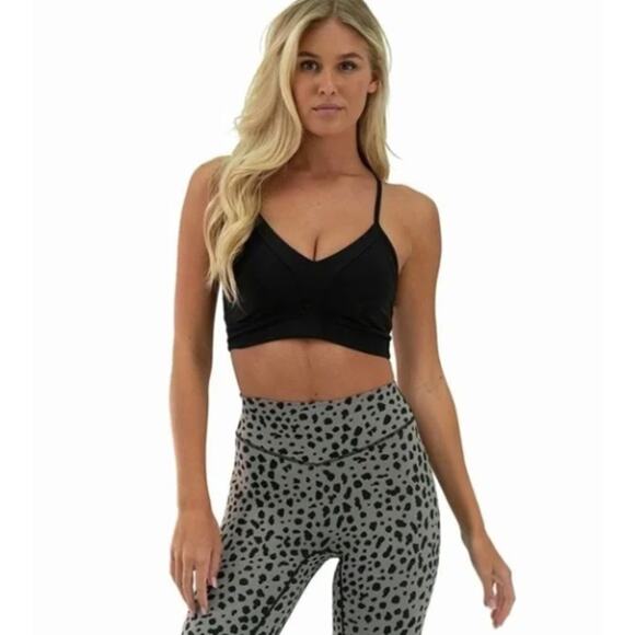 Balance Athletica Other - Balance Athletica Black Strappy Sports Bra Size S